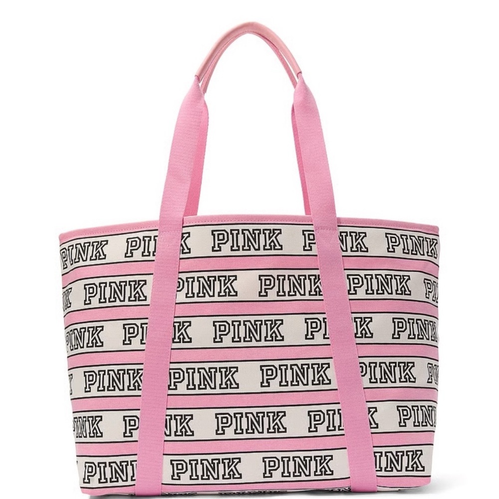 VS Pink Logo Tote Bag